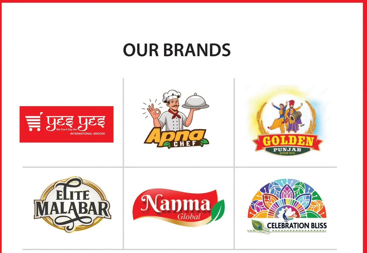 Yes Yes International Grocers product range